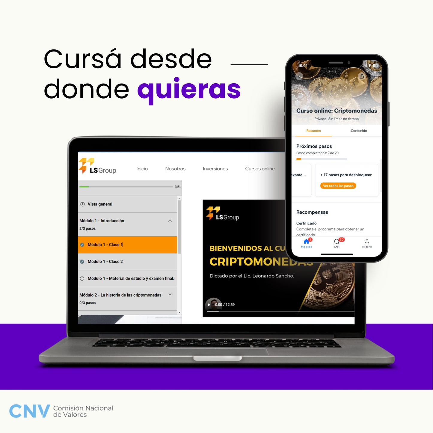 Curso online: Criptomonedas
