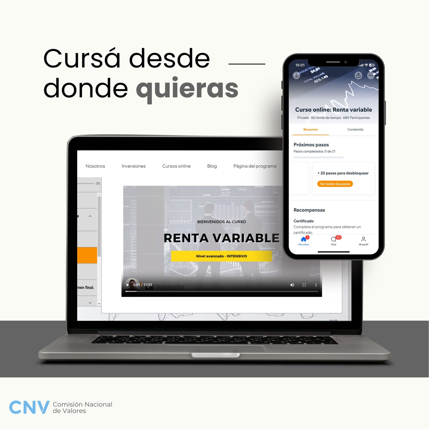 Curso online: Renta variable